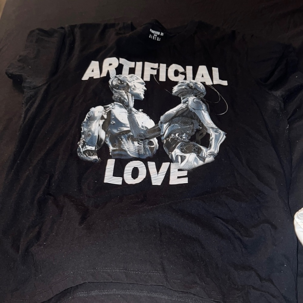 Men artificial love shirt
